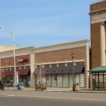Photo of neighborhood retail across the street from the main entrance of Towne Centre at Englewood